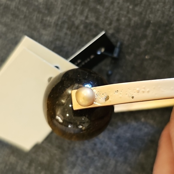 NWT Kim Seybert set of 4 tiger eye napkin ring - Picture 3 of 15